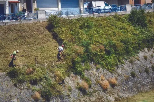 débroussaillage falaise